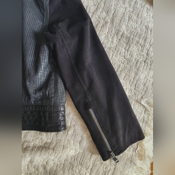 Leather Motorcycle Jacket - Picture 8 of 11